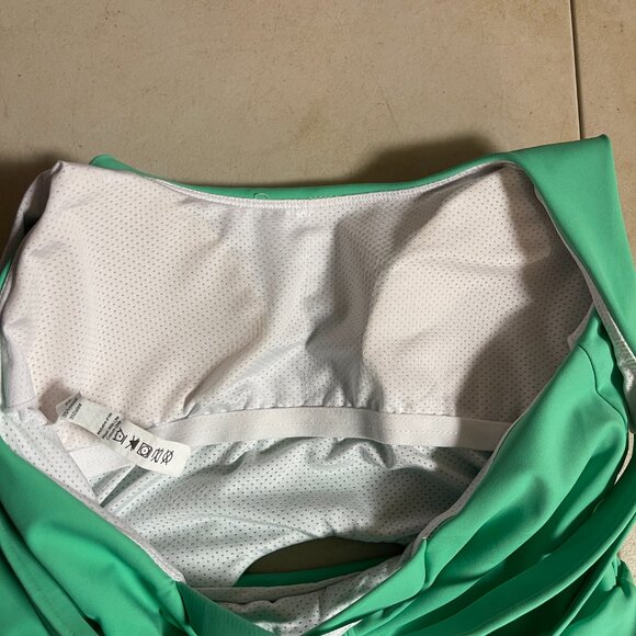 Mint Green Athletic Skort Romper – Cute & Comfy Activewear Medium - Picture 7 of 15